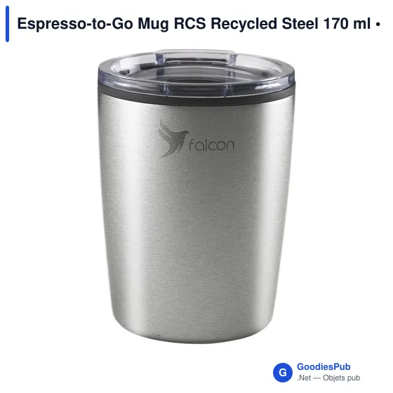 Mug isotherme personnalisable Espresso-to-Go avec logo - 170 ml - Image 8