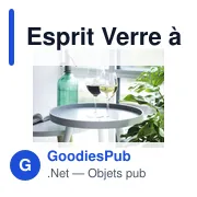Verre à vin personnalisable Esprit 320 ml avec logo - Miniature 1