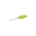 Variante Vert clair - Étiquette à bagage personnalisable en forme de tong avec logo - Tong