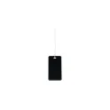Variante Noir - Étiquette bagage personnalisable en PP avec logo - Couleurs au choix