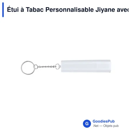 Étui à Tabac Personnalisable Jiyane avec Logo - Pratique et Compact