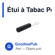 Étui à Tabac Personnalisable Jiyane avec Logo - Pratique et Compact - Miniature 4