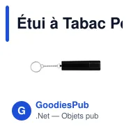 Étui à Tabac Personnalisable Jiyane avec Logo - Pratique et Compact - Miniature 7