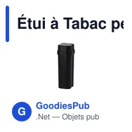 Étui à Tabac personnalisable Zaron avec logo - Accessoire fumeur - Miniature 6