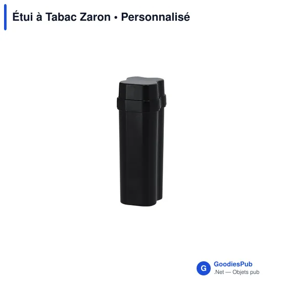 Étui à Tabac personnalisable Zaron avec logo - Accessoire fumeur - Image 6