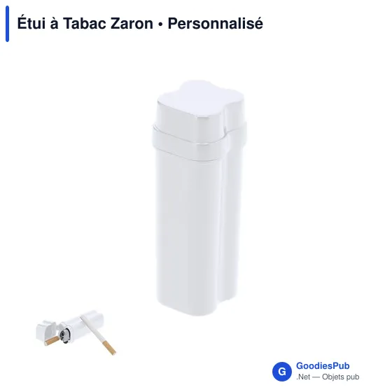 Étui à Tabac personnalisable Zaron avec logo - Accessoire fumeur - Image 8