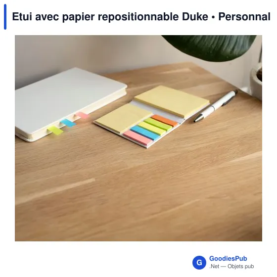 Etui avec papier repositionnable Duke - Image 11