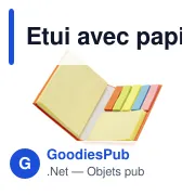 Etui avec papier repositionnable Duke - Miniature 3