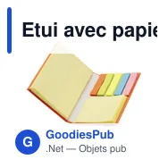 Etui avec papier repositionnable Duke - Miniature 9