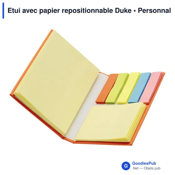 Etui avec papier repositionnable Duke - Image 9