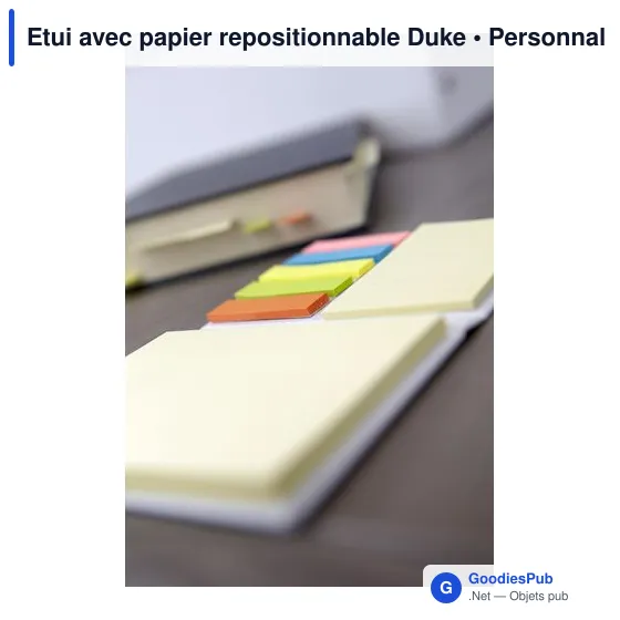 Etui avec papier repositionnable Duke - Image 10