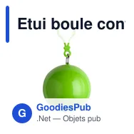 Etui boule contenant un poncho Pippa - Miniature 1