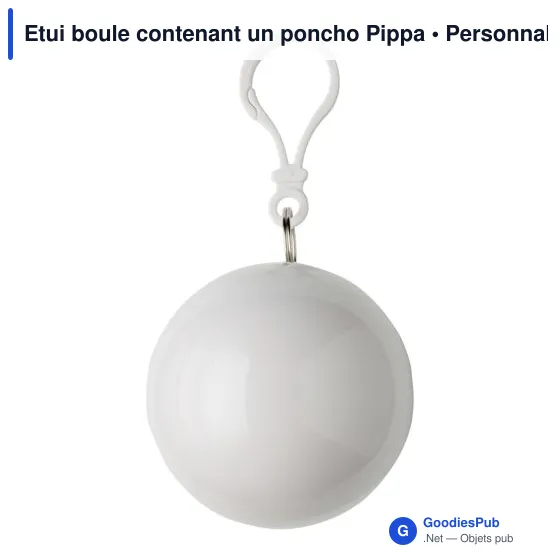 Etui boule contenant un poncho Pippa - Image 7