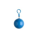 Variante bleu clair - Etui boule contenant un poncho Pippa