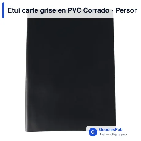 Étui carte grise en PVC Corrado
