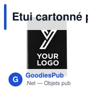 Etui cartonné personnalisable Belinda avec logo - Papeterie B2B - Miniature 11