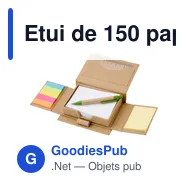 Etui de 150 papiers personnalisable avec logo - Glenn - Miniature 3