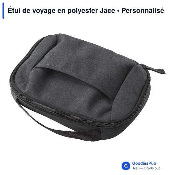 Étui de voyage personnalisable Jace avec logo - Image 2