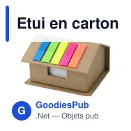 Etui en carton personnalisable Marnie avec logo - Miniature 2