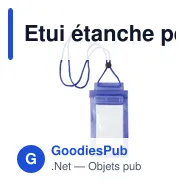 Etui étanche personnalisable pour smartphone avec logo - Emily - Miniature 7