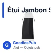 Étui Jambon personnalisable pour logo - Stanor - Miniature 1