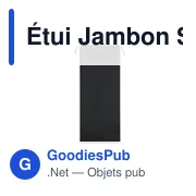 Étui Jambon personnalisable pour logo - Stanor - Miniature 2