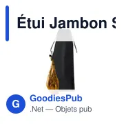 Étui Jambon personnalisable pour logo - Stanor - Miniature 3