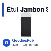 Étui Jambon personnalisable pour logo - Stanor - Miniature 4