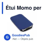 Étui Momo personnalisable pour smartphone avec logo - Miniature 3