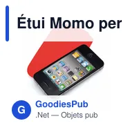 Étui Momo personnalisable pour smartphone avec logo - Miniature 5