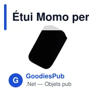 Étui Momo personnalisable pour smartphone avec logo - Miniature 6