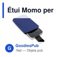Étui Momo personnalisable pour smartphone avec logo - Miniature 9