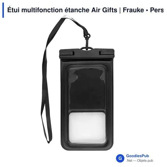 Étui multifonction étanche personnalisable pour logo | Air Gifts - Image 1