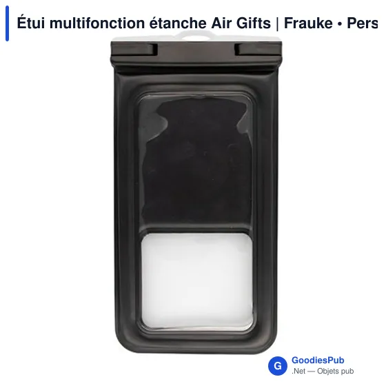 Étui multifonction étanche personnalisable pour logo | Air Gifts - Image 2