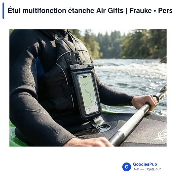 Étui multifonction étanche personnalisable pour logo | Air Gifts - Image 3