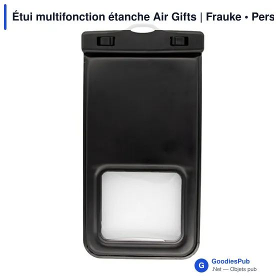 Étui multifonction étanche personnalisable pour logo | Air Gifts - Image 4