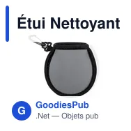Étui Nettoyant Balle Golf Hese - Miniature 1