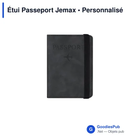 Étui Passeport Jemax