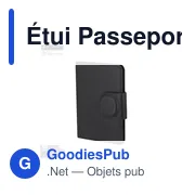 Étui Passeport Traqueur Rebec - Miniature 1