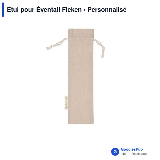 Étui pour Éventail personnalisable avec logo - Fleken - Image 2
