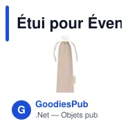 Étui pour Éventail personnalisable avec logo - Fleken - Miniature 3