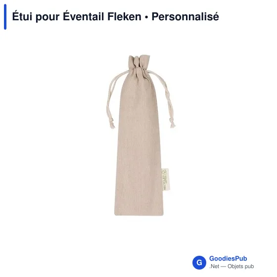Étui pour Éventail personnalisable avec logo - Fleken - Image 3