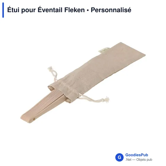 Étui pour Éventail personnalisable avec logo - Fleken - Image 4
