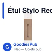Étui Stylo Recycard - Miniature 1