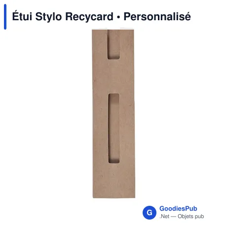 Étui Stylo Recycard