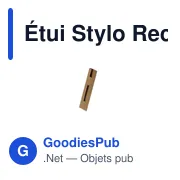 Étui Stylo Recycard - Miniature 4