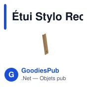 Étui Stylo Recycard - Miniature 5