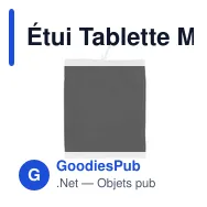 Étui Tablette Mega personnalisable avec logo pour entreprises - Miniature 3