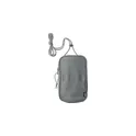 Variante gris - Étui zippé personnalisable en polyester rPET Gracelyn avec logo