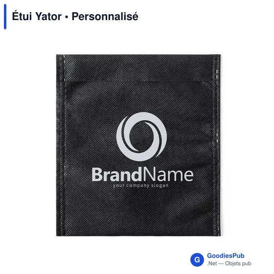 Étui masque personnalisable Yator avec logo - Accessoire pratique - Image 3